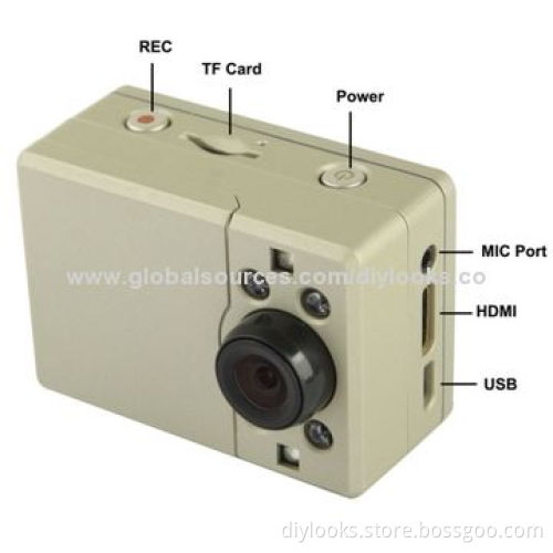 AT81 Full HD 1080P Sports Camcorder with Waterproof Case